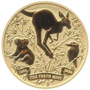 Bild von 1 oz Gold Australien 125 Jahre Perth Mint 2024